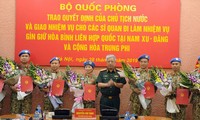 ONU: Sept autres officiers vietnamiens participent aux opérations de maintien de la paix