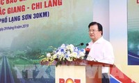 Inauguration de l’autoroute Bắc Giang - Chi Lang