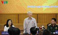 Nguyên Phu Trong rencontre l’électorat de Hanoï