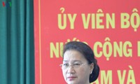 Nguyên Thi Kim Ngân en déplacement à Dak Nông