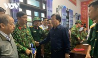 Glissement de terrain : Trinh Dinh Dung se rend à Phong Xuân