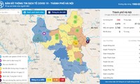 Hanoï lance une “carte d'information épidémiologique Covid-19“