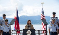 Kamala Harris appelle au respect des règles internationales en mer Orientale