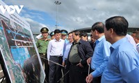 Pham Minh Chinh visite le chantier des projets majeurs dans la province de Binh Dinh