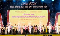 Quang Ngai: Ouverture d'un concours de représentation d’arts folkloriques des ethnies