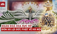 Xá lợi Đức Phật về Hà Nội: Phật tử quên ăn ngủ trang hoàng không gian chiêm bái