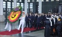 Cử hành trọng thể Lễ viếng nguyên Chủ tịch nước Trần Đức Lương