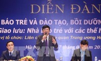 Diễn đàn Nhà báo trẻ và Đào tạo Bồi dưỡng Nhà báo trẻ