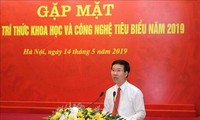 Gặp mặt đại biểu trí thức khoa học và công nghệ tiêu biểu năm 2019