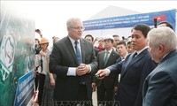 Thủ tướng Australia Scott Morrison ấn tượng về đường đua Công thức 1 Hà Nội