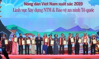 Vinh danh 63 nông dân Việt Nam xuất sắc năm 2019