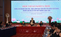 Hoàng Văn Thụ - Nhà lãnh đạo tiền bối tiêu biểu của Đảng, người con ưu tú của Quê hương Lạng Sơn