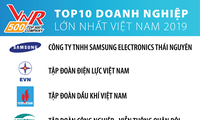 Samsung Electronics Thái Nguyên dẫn đầu Top 10 doanh nghiệp lớn nhất Việt Nam 2019