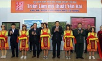 Yên Bái: Khai mạc Triển lãm mỹ thuật “Biên giới - Biển đảo Tổ quốc“