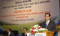 Menghapuskan secara tuntas kesedihan akibat bom dan ranjau di Vietnam.