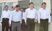 Presiden Vietnam Truong Tan Sang melakukan kunjungan kerja di  propinsi Quang Nam