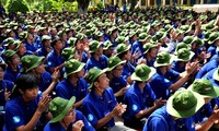 Kota Ho Chi Minh  melakukan acara pemberangkatan pasukan kali ke-6