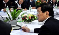 Presiden Vietnam Truong Tan Sang  memberikan apresiasi atas sistem politik di basis