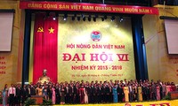 Penutupan Konges Nasional ke-6 Himpunan Tani Vietnam angkatan 