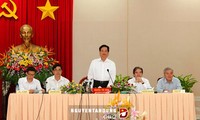 PM VN Nguyen Tan Dung melakukan kunjungan kerja di propinsi An Giang