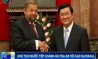 Presiden Vietnam, Truong Tan Sang menerima Jaksa  Agung Slovakia