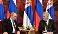 Rusia dan Serbia menandatangani banyak permufakatan kerjasama