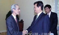 PM Vietnam, Nguyen Tan Dung menerima Presiden Bank BTMU, Jepang