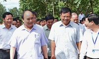 PM Vietnam, Nguyen Xuan Phuc mengunjungi kecamatan pedesaan baru Nam Giang, propinsi Nghe An