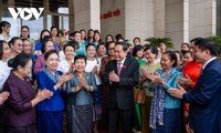 Trân Thanh Mân rencontre des femmes d’affaires laotiennes et cambodgiennes