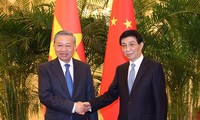 Tô Lâm rencontre le Président de la Conférence consultative politique du peuple chinois