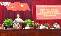 Pham Minh Chinh rencontre des électeurs de Cân Tho