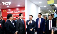 Luong Cuong se rend au siège de la société Bitel au Pérou