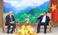 Pham Minh Chinh rencontre des dirigeants de grandes entreprises de semi-conducteurs américaines