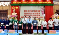 Têt 2025: Trân Thanh Mân offre des cadeaux et fixe des objectifs ambitieux pour Tra Vinh