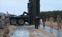 Kim Jong Un supervise un exercice de missiles de croisière stratégiques 