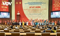 Répétition générale de la cérémonie marquant les 80 ans des premières élections générales au Vietnam