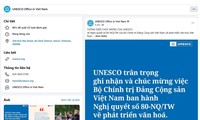 L’UNESCO salue la vision culturelle du Vietnam