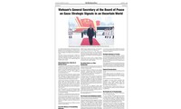 Les médias américains saluent l’engagement actif du Vietnam pour la paix et la stabilité mondiales