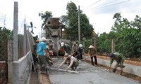 Опыт привлечения населения к участию в строительстве новой деревни в Даклаке