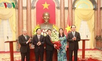 Tran Dai Quang rencontre les professeurs nouvellement nommés