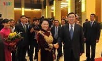 Entretien Nguyen Thi Kim Ngan-Zhang Dejiang