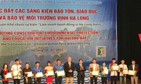 Promouvoir les initiatives de protection de l’environnement de la baie de Halong