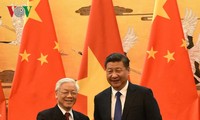 Entretien entre Nguyen Phu Trong et Xi Jinping