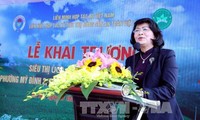 Dang Thi Ngoc Thinh plaide pour l’hygiène des produits agricoles