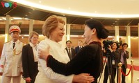 Entretien Nguyen Thi Kim Ngân-Valentina Ivanova Matvienko