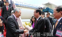 Le Premier ministre singapourien à l’inauguration du centre Mapletree