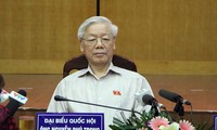 Nguyen Phu Trong rencontre l’électorat de Hanoi