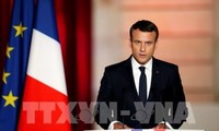 Le premier discours officiel d'Emmanuel Macron