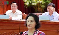  Nguyen Thi Kim Ngan rencontre des électeurs de Vinh Thanh (Can Tho)