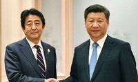 Rencontre entre Xi Jinping et Shinzo Abe lors du G20